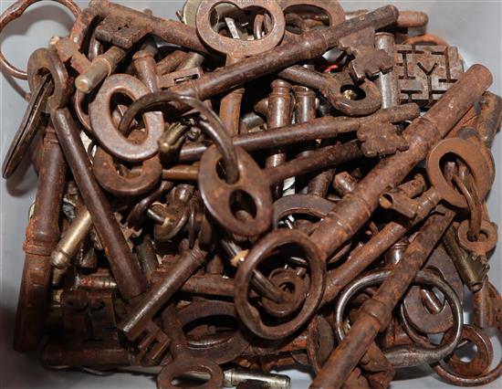 A collection of mixed keys
